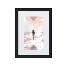 Load image into Gallery viewer, Path To My Potential Framed Affirmation Print - The Empowered Woman Collection
