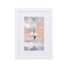 Load image into Gallery viewer, Who I Am Becoming Framed Affirmation Print - The Empowered Woman Collection