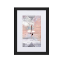 Load image into Gallery viewer, Who I Am Becoming Framed Affirmation Print - The Empowered Woman Collection
