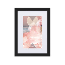 Load image into Gallery viewer, I Define My Value Framed Affirmation Print - The Empowered Woman Collection

