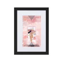 Load image into Gallery viewer, Coming Home Framed Affirmation Print - The Empowered Woman Collection
