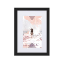 Load image into Gallery viewer, Path To My Potential Framed Affirmation Print - The Empowered Woman Collection
